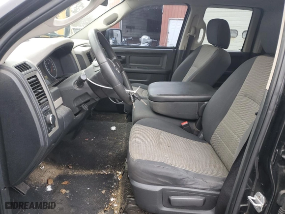 2010 Dodge Ram 1500 ST with VIN 1D7RV1GP5AS240447, listed as a Copart auction lot 84054314 with 160,843 mi miles and Salvage Title. Bid and sale history available at carsss.com. Image 7.