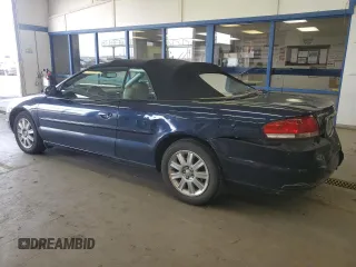 2004 Chrysler Sebring Limited with VIN 1C3EL65R94N151990, listed as a Copart auction lot 53374215 with 66,257 mi miles and Salvage Title. Bid and sale history available at DreamBid. Image 2.