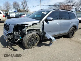 2023 Kia Telluride EX X-Line z VIN 5XYP3DGC0PG339164, wystawiony jako Copart lot #50011535 z przebiegiem 40 154 mil mil oraz Szkoda całkowita • Salvage title. Historia ofert i sprzedaży dostępna na DreamBid. Obrazek 1.