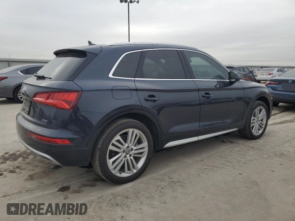 2019 Audi Q5 Premium Plus with VIN WA1BNAFY7K2033026, listed as a Copart auction lot 45955385 with 16,657 mi miles and Salvage Title. Bid and sale history available at carsss.com. Image 3.