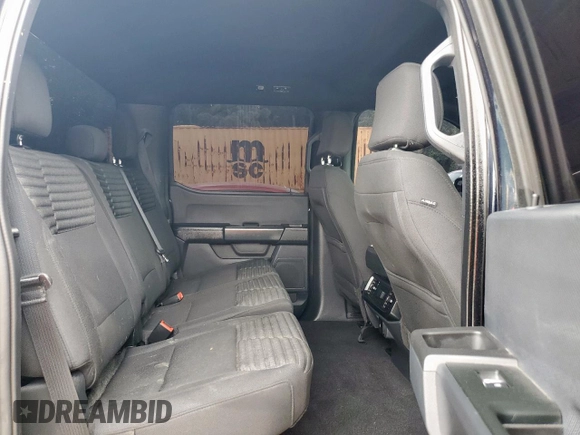 2023 Ford F-150 XL with VIN 1FTEW1CP8PKF56672, listed as a Copart auction lot 56911865 with 34,124 mi miles and Non repairable. Bid and sale history available at DreamBid. Image 10.