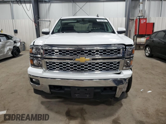 2015 Chevrolet Silverado 1500 LT with VIN 3GCUKREC7FG466872, listed as a Copart auction lot 43591865 with 176,850 mi miles and Salvage Title. Bid and sale history available at DreamBid. Image 5.