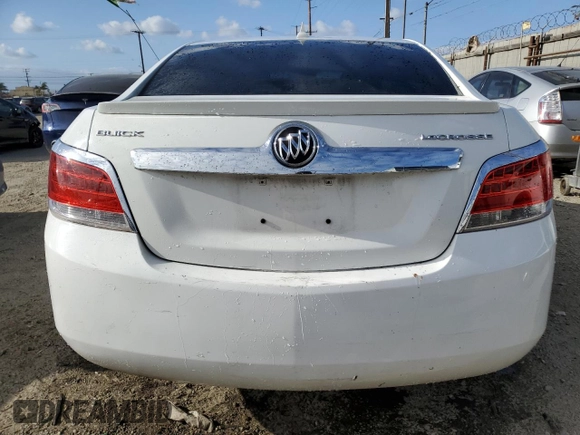 2012 Buick LaCrosse Leather with VIN 1G4GC5ERXCF285118, listed as a Copart auction lot 53356665 with 126,724 mi miles and Salvage title. Bid and sale history available at DreamBid. Image 6.