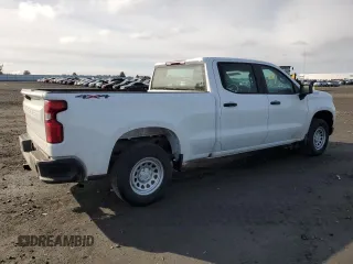 2024 Chevrolet Silverado 1500 with VIN 3GCPDAEK1RG258345, listed as a Copart auction lot 47882665 with 17,770 mi miles and Salvage Title. Bid and sale history available at DreamBid. Image 3.