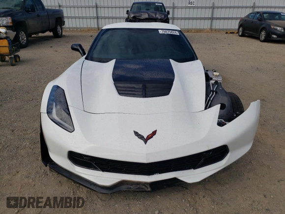 2016 Chevrolet Corvette Z06 2LZ with VIN 1G1YS2D63G5600718, listed as a Copart auction lot 76075824 with 19,529 mi miles and Salvage Title. Bid and sale history available at carsss.com. Image 5.