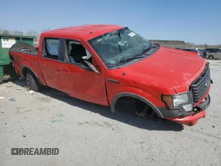 2012 Ford F-150 XL with VIN 1FTFW1EF3CFB93175, listed as a Copart auction lot 49598285 with 140,069 mi miles and Salvage Title. Bid and sale history available at carsss.com. Image 4.
