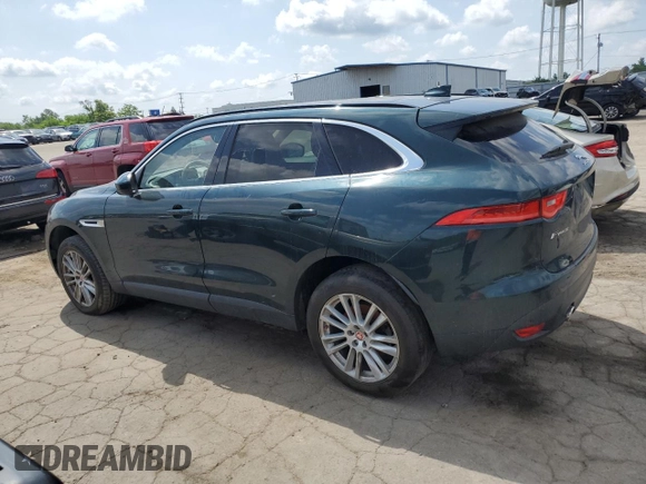 2017 Jaguar F-Pace 35t Prestige with VIN SADCK2BV3HA067567, listed as a Copart auction lot 61376675 with 122,224 mi miles and Clean title. Bid and sale history available at DreamBid. Image 2.