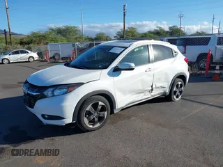 2018 Honda HR-V EX-L Navi with VIN 3CZRU5H73JM704258, listed as a IAAI auction lot 41347136 with 1 mi miles. Bid and sale history available at carsss.com. Image 17.