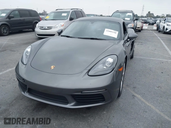 2019 Porsche 718 Cayman with VIN WP0AA2A84KS260748, listed as a IAAI auction lot 42009340 with 38,973 mi miles and . Bid and sale history available at DreamBid. Image 17.