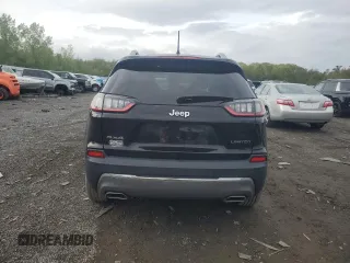 2021 Jeep Cherokee Limited with VIN 1C4PJMDX1MD206064, listed as a Copart auction lot 54877075 with 41,285 mi miles and Salvage title. Bid and sale history available at DreamBid. Image 6.
