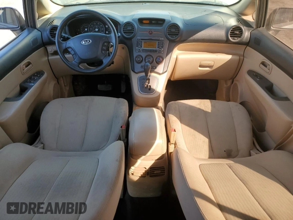 2009 Kia Rondo LX with VIN KNAFG528497221625, listed as a Copart auction lot 75915694 with 245,165 mi miles and Salvage Title. Bid and sale history available at carsss.com. Image 8.