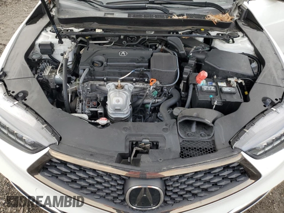 2020 Acura TLX w/A-Spec Pkg with VIN 19UUB1F62LA012955, listed as a Copart auction lot 49306725 with 54,003 mi miles and Salvage title. Bid and sale history available at DreamBid. Image 12.