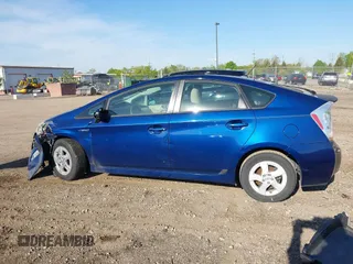 2011 Toyota Prius I with VIN JTDKN3DU1B1410358, listed as a IAAI auction lot 42244411 with 178,955 mi miles and . Bid and sale history available at DreamBid. Image 14.
