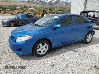 2009 Toyota Corolla with VIN JTDBL40E999033574, listed as a Copart auction lot 53380875 with 42,505 mi miles and Salvage Title. Bid and sale history available at carsss.com. Image 1.