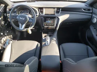 2025 Infiniti QX55 Sensory with VIN 3PCAJ5LR8SF106435, listed as a Copart auction lot 49073815 with 853 mi miles and Salvage Title. Bid and sale history available at DreamBid. Image 8.