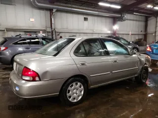 2001 Nissan Sentra GXE with VIN 3N1CB51D51L525519, listed as a Copart auction lot 89087075 with 164,990 mi miles and Salvage title. Bid and sale history available at DreamBid. Image 3.