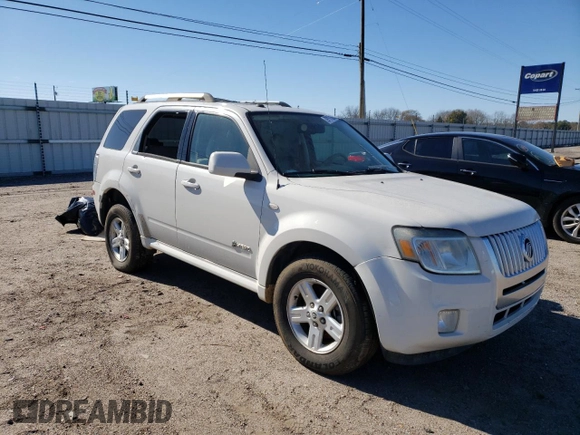 2009 Mercury Mariner Hybrid with VIN 4M2CU29369KJ21301, listed as a Copart auction lot 89171825 with 207,355 mi miles and Salvage title. Bid and sale history available at DreamBid. Image 4.