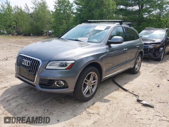 2015 Audi Q5 Premium Plus with VIN WA1LFAFP8FA096088, listed as a IAAI auction lot 42462514 with 114,438 mi miles and . Bid and sale history available at DreamBid. Image 17.
