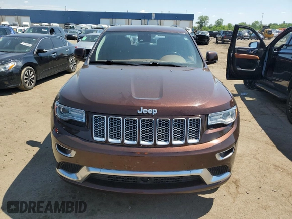 2015 Jeep Grand Cherokee Summit with VIN 1C4RJFJG1FC136762, listed as a Copart auction lot 63008635 with 89,871 mi miles and Clean title. Bid and sale history available at DreamBid. Image 5.
