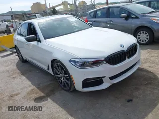 2017 BMW 5 Series 540i with VIN WBAJE5C33HG914686, listed as a IAAI auction lot 41755426 with 62,396 mi miles and . Bid and sale history available at carsss.com. Image 1.