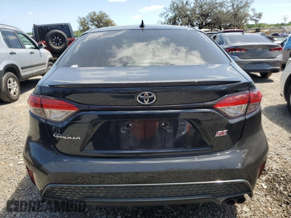 2020 Toyota Corolla SE with VIN JTDS4RCE8LJ039636, listed as a Copart auction lot 51976705 with 89,468 mi miles and Non Repairable. Bid and sale history available at carsss.com. Image 6.