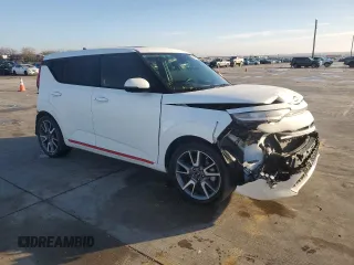 2021 Kia Soul Turbo with VIN KNDJ53AF2M7746120, listed as a Copart auction lot 86768504 with 46,520 mi miles and Salvage Title. Bid and sale history available at DreamBid. Image 4.