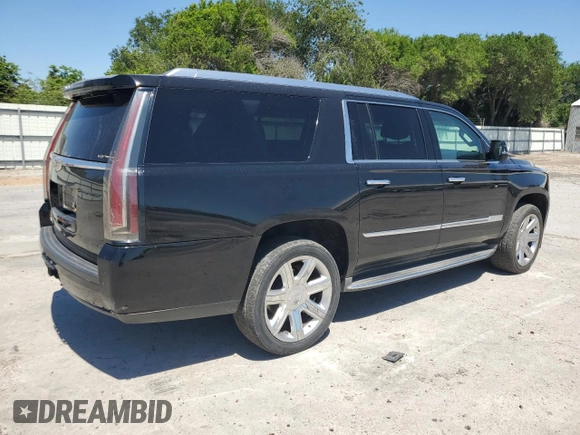 2015 Cadillac Escalade ESV Luxury with VIN 1GYS3SKJ6FR576157, listed as a Copart auction lot 56508125 with 141,133 mi miles and Clean title. Bid and sale history available at DreamBid. Image 3.
