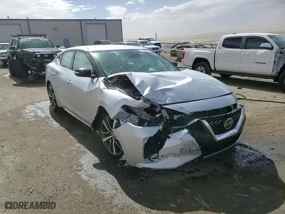 2022 Nissan Maxima SV with VIN 1N4AA6CV4NC505837, listed as a Copart auction lot 48062525 with 39,616 mi miles and Salvage Title. Bid and sale history available at carsss.com. Image 13.