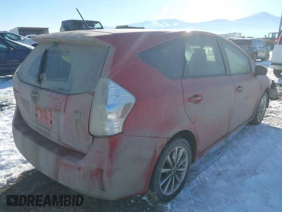 2014 Toyota Prius Two with VIN JTDZN3EUXEJ005908, listed as a IAAI auction lot 41335964 with 167,697 mi miles and . Bid and sale history available at DreamBid. Image 4.