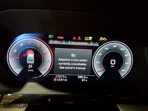 2022 Audi A3 Premium Plus with VIN WAUBUDGY7NA056094, listed as a Copart auction lot 44011554 with 17,217 mi miles. Bid and sale history available at carsss.com. Image 9.