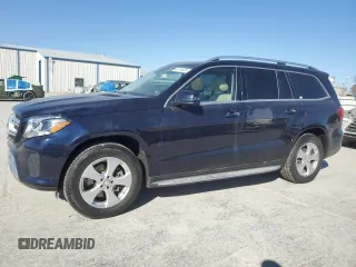 2017 Mercedes-Benz GLS with VIN 4JGDF6EE3HA941497, listed as a Copart auction lot 47414675 with 81,998 mi miles and Clean Title. Bid and sale history available at carsss.com. Image 1.
