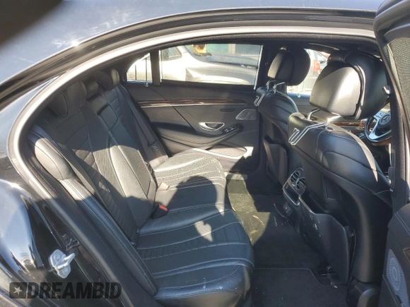 2018 Mercedes-Benz S 560 with VIN WDDUG8GB4JA369092, listed as a Copart auction lot 44637515 with 55,409 mi miles and Salvage Title. Bid and sale history available at carsss.com. Image 10.