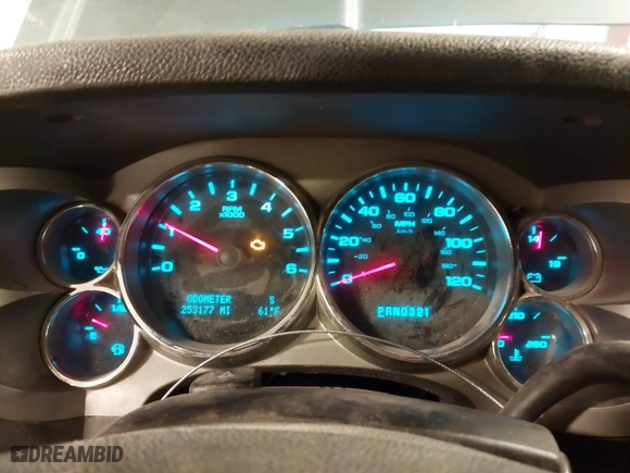 2009 Chevrolet Silverado 1500 LT with VIN 1GCEK29099Z286552, listed as a IAAI auction lot 41645344 with 253,177 mi miles. Bid and sale history available at carsss.com. Image 7.