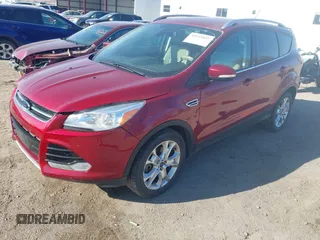 2014 Ford Escape Titanium with VIN 1FMCU9J98EUC24857, listed as a IAAI auction lot 41973037 with 160,634 mi miles. Bid and sale history available at carsss.com. Image 18.