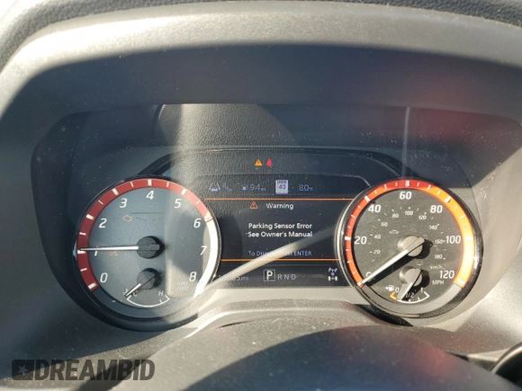 2021 Nissan Titan Pro-4X with VIN 1N6AA1ED0MN507652, listed as a Copart auction lot 62156505 with 13,085 mi miles and Salvage title. Bid and sale history available at DreamBid. Image 9.