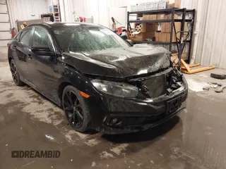2020 Honda Civic Sedan Sport with VIN 2HGFC2F83LH569159, listed as a IAAI auction lot 41833183 with 97,100 mi miles. Bid and sale history available at carsss.com. Image 18.