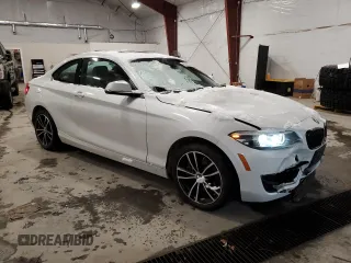 2021 BMW 2 Series 230i xDrive with VIN WBA2J3C07M7H38474, listed as a Copart auction lot 45351335 with 11,168 mi miles and Salvage Title. Bid and sale history available at carsss.com. Image 4.