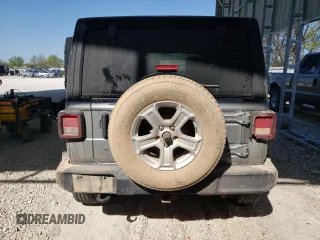 2020 Jeep Wrangler Unlimited Sport S z VIN 1C4HJXDN3LW181580, wystawiony jako Copart lot #53242035 z przebiegiem 114 569 mil mil oraz Szkoda całkowita • Salvage title. Historia ofert i sprzedaży dostępna na DreamBid. Obrazek 6.