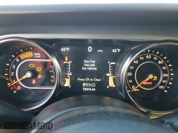 2021 Jeep Wrangler Unlimited Willys z VIN 1C4HJXDM6MW731668, wystawiony jako Copart lot #86406244 z przebiegiem 73 414 mil mil oraz Szkoda całkowita • Salvage title. Historia ofert i sprzedaży dostępna na DreamBid. Obrazek 9.