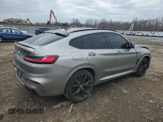 2021 BMW X4 M z VIN 5YMUJ0C03M9F20053, wystawiony jako Copart lot #87595845 z przebiegiem Nie podano mil oraz Szkody całkowita. Historia ofert i sprzedaży dostępna na DreamBid. Obrazek 3.
