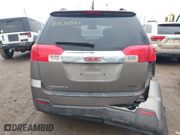 2011 GMC Terrain SLE-2 with VIN 2CTALSEC6B6463057, listed as a IAAI auction lot 41530565 with 109,942 mi miles. Bid and sale history available at carsss.com. Image 16.