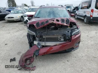 2020 Jeep Cherokee Altitude with VIN 1C4PJMLN1LD553943, listed as a Copart auction lot 48331895 with 53,621 mi miles and Salvage Title. Bid and sale history available at carsss.com. Image 5.