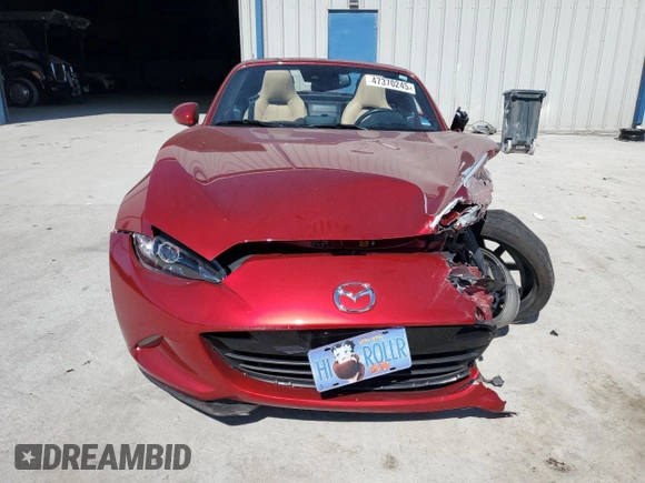 2020 Mazda MX-5 Miata Grand Touring z VIN JM1NDAM73L0412151, wystawiony jako Copart lot #47370245 z przebiegiem Nie podano mil oraz Nie do naprawy • Non repairable. Historia ofert i sprzedaży dostępna na DreamBid. Obrazek 5.