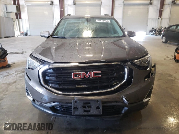 2019 GMC Terrain SLE with VIN 3GKALTEXXKL338843, listed as a Copart auction lot 63442455 with 29,724 mi miles and Salvage title. Bid and sale history available at DreamBid. Image 5.