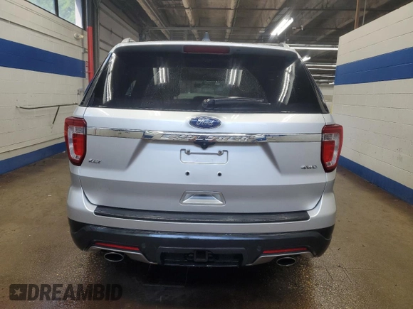 2018 Ford Explorer XLT with VIN 1FM5K8D80JGA30893, listed as a Copart auction lot 59568255 with 109,368 mi miles and Clean title. Bid and sale history available at DreamBid. Image 6.