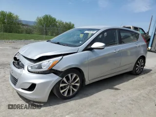 2016 Hyundai Accent Sport with VIN KMHCU5AE5GU244458, listed as a Copart auction lot 53990295 with 206,219 mi miles and Clean Title. Bid and sale history available at carsss.com. Image 1.