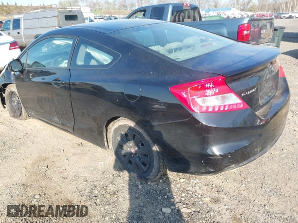 2012 Honda Civic Cpe LX with VIN 2HGFG3B51CH554925, listed as a IAAI auction lot 42122563 with 180,874 mi miles. Bid and sale history available at carsss.com. Image 3.