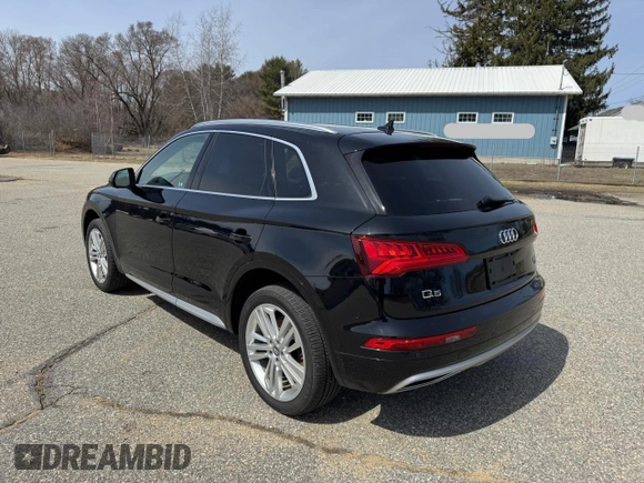 2018 Audi Q5 Prestige with VIN WA1CNAFY8J2186551, listed as a Copart auction lot 51807695 with 124,372 mi miles and Clean Title. Bid and sale history available at carsss.com. Image 3.