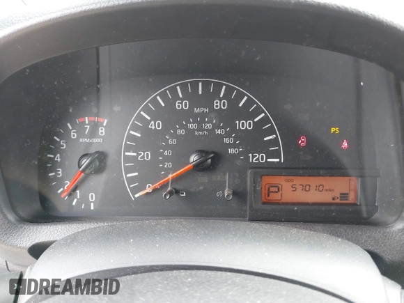 2020 Nissan NV200 SV with VIN 3N6CM0KNXLK691784, listed as a IAAI auction lot 42139868 with 57,010 mi miles and . Bid and sale history available at DreamBid. Image 7.