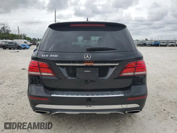 2016 Mercedes-Benz GLE 350 with VIN 4JGDA5JBXGA700832, listed as a Copart auction lot 59896095 with 96,139 mi miles and Clean title. Bid and sale history available at DreamBid. Image 6.
